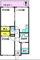 アローハイツ 2階