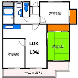 ジャンヌ千里 2階