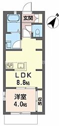 シャーメゾン1番館 1階/-