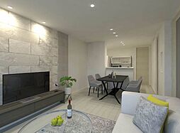 ベル　スウィート 202 2階2LDKのリビング/ダイニング