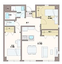 アンソレイユK  ｜ 大阪府吹田市江坂町４丁目（賃貸マンション2LDK・1階・65.32㎡） その2