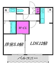 シャーメゾンKOMATSU  ｜ 大阪府豊中市玉井町２丁目（賃貸アパート1LDK・2階・42.25㎡） その2