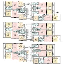 フォレストクリエオーレ枚岡弐番館の間取図画像