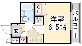 ZONE1／ｆ　PART1  ｜ 兵庫県川西市鼓が滝1丁目（賃貸マンション1K・3階・18.80㎡） その2