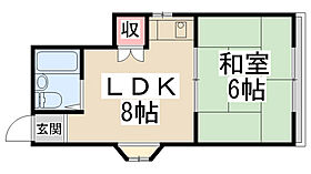 多田ハイム  ｜ 兵庫県川西市多田院1丁目（賃貸アパート1LDK・1階・29.16㎡） その2