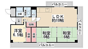 リゾうねのI  ｜ 兵庫県川西市東畦野3丁目（賃貸マンション3LDK・2階・76.00㎡） その2