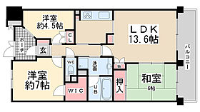 パーク・クレスト川西多田  ｜ 兵庫県川西市新田1丁目（賃貸マンション3LDK・5階・68.93㎡） その2