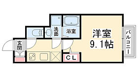 メゾン ド トゥール久代  ｜ 兵庫県川西市久代2丁目（賃貸アパート1K・1階・28.34㎡） その2