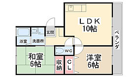 ノースバレイIII  ｜ 兵庫県川西市東畦野5丁目（賃貸アパート2LDK・3階・50.70㎡） その2