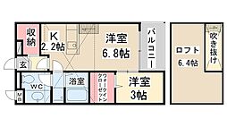 間取図画像 1DK