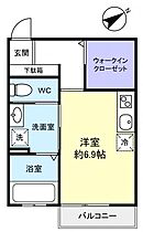 サラブレッドＳＯＵＬ  ｜ 千葉県八千代市萱田町（賃貸アパート1R・2階・26.91㎡） その2