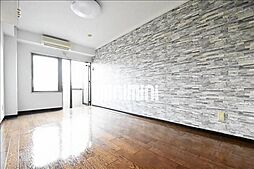 富士見マンション 304 3階ワンルームのリビング/ダイニング