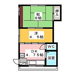 間取図画像 2DK