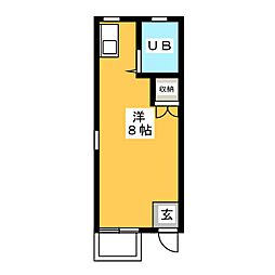 間取図画像 ワンルーム