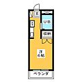 瀬川ビルコーポ寿4階3.6万円