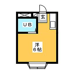 間取図画像 ワンルーム