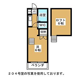 間取図画像 ワンルーム