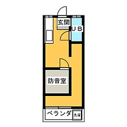 間取図画像 ワンルーム