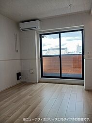 JR青梅線 河辺駅 徒歩7分の賃貸アパート 3階2LDKのリビング/ダイニング