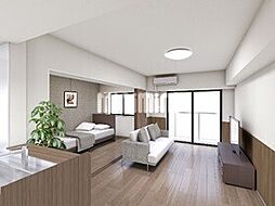 コートデルトゥール昭島　北棟 108 1階2LDKのリビング/ダイニング