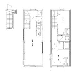 ソルナクレイシア三鷹II 2階2LDKの間取り