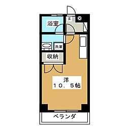 メゾン・NEXT ワンルームの間取図画像
