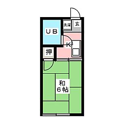 間取図画像 1K