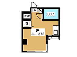 PC・ハウス ワンルームの間取図画像