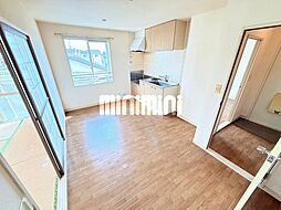 メイプルハイツ 201 2階3DKのリビング/ダイニング