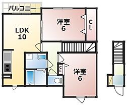 アプリコット（天理市） 201 ｜ 奈良県天理市石上町49-1（賃貸アパート2LDK・2階・55.84㎡） その2