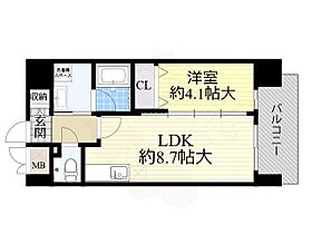 ルーヴェンブルン豊津  ｜ 大阪府吹田市垂水町２丁目2番37号（賃貸マンション1LDK・5階・35.20㎡） その2