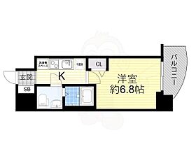 大阪府吹田市江坂町２丁目（賃貸マンション1K・11階・22.86㎡） その2