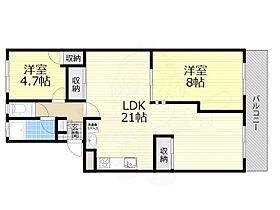 メゾン千里山  ｜ 大阪府吹田市千里山西５丁目46番10号（賃貸マンション2LDK・1階・70.00㎡） その2