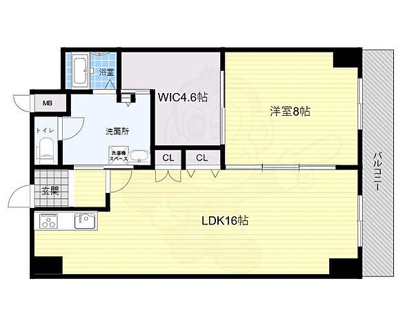 内田ロイヤルハイツ 403｜大阪府吹田市豊津町(賃貸マンション1LDK・4階・60.00㎡)の写真 その2