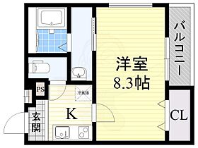 大阪府吹田市垂水町１丁目54番4号（賃貸アパート1K・1階・28.00㎡） その2