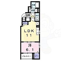 パーチェ エテルノ1  ｜ 大阪府吹田市南吹田１丁目3番19号（賃貸アパート1LDK・3階・40.58㎡） その2