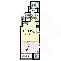 パーチェ エテルノ1  ｜ 大阪府吹田市南吹田１丁目3番19号（賃貸アパート1LDK・1階・40.58㎡） その2