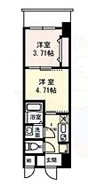 (仮称)吹田市南吹田5丁目プロジェクト  ｜ 大阪府吹田市南吹田５丁目（賃貸マンション2K・5階・25.42㎡） その2