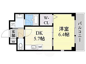 ベルデュール楓  ｜ 大阪府吹田市泉町３丁目3番4号（賃貸マンション1DK・3階・30.90㎡） その2