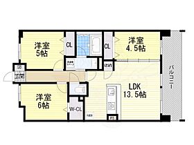 カビサ千里中央  ｜ 大阪府豊中市上新田２丁目6番20号（賃貸マンション3LDK・3階・65.25㎡） その2