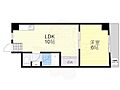 桜川マンション6階5.2万円