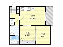 ボヌール緑地公園 2階