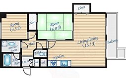 エクセレント緑地公園 3階/305