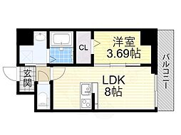 Osaka Metro御堂筋線 江坂駅 徒歩10分 8階/-