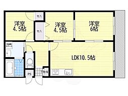 阪急宝塚本線 蛍池駅 徒歩12分 4階/-