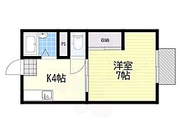 阪急千里線 豊津駅 徒歩4分 2階/-