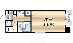 シティライフプレサンス新大阪 1Kの間取図画像