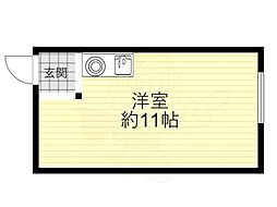 コスモスハイツの間取図画像