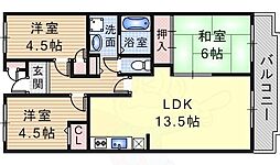 エスポワールK-15 3LDKの間取図画像