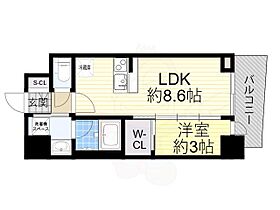 セレニテ江坂グランデ  ｜ 大阪府吹田市江坂町２丁目1番64号（賃貸マンション1LDK・6階・30.22㎡） その2